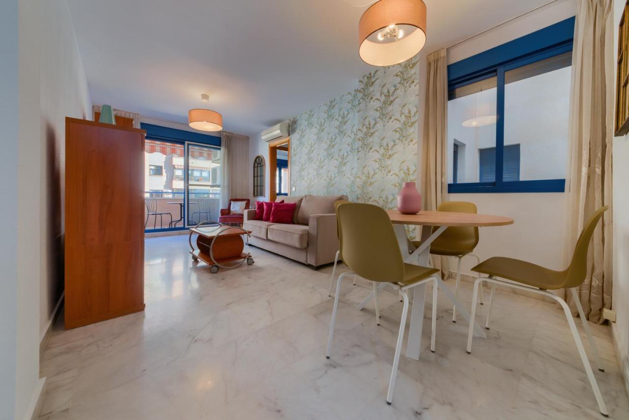 Holidays2Malaga Ayala 450 Mts From Beach & Terrace Exterior foto
